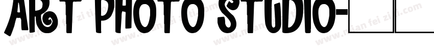 ART PHOTO STUDIO字体转换